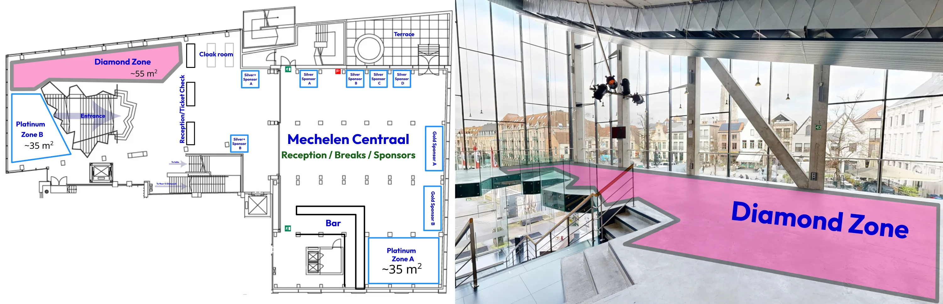 Diamond zone photo and floorplan